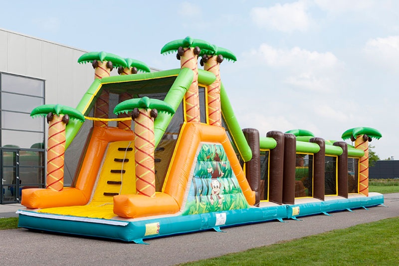 OC023 Jungle Mega 19m Inflatable Obstacle Courses