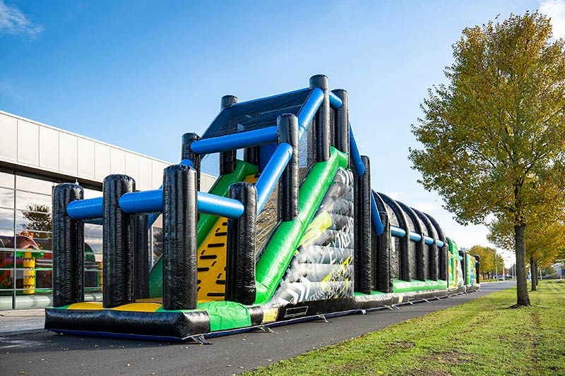 OC035 Extreme Run 40m Inflatable Obstacle Courses Sport Game