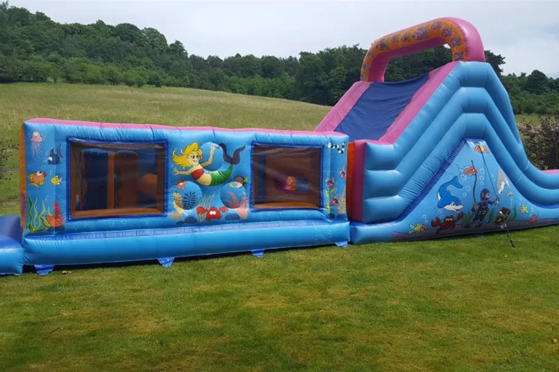 OC008 Ocean Fun Run Inflatable Obstacle Courses Sport Game