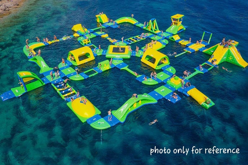 AP022 Splish Splash Water Park Inflatable Aqua Park