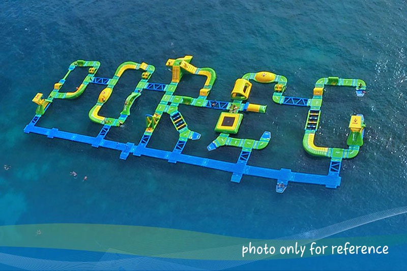 AP028 Commercial Lake Inflatable Water Park Floating Aqua Park
