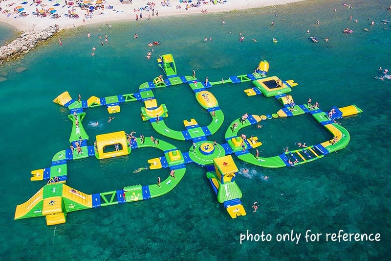 AP030 Commercial Lake Inflatable Water Park Floating Aqua Park