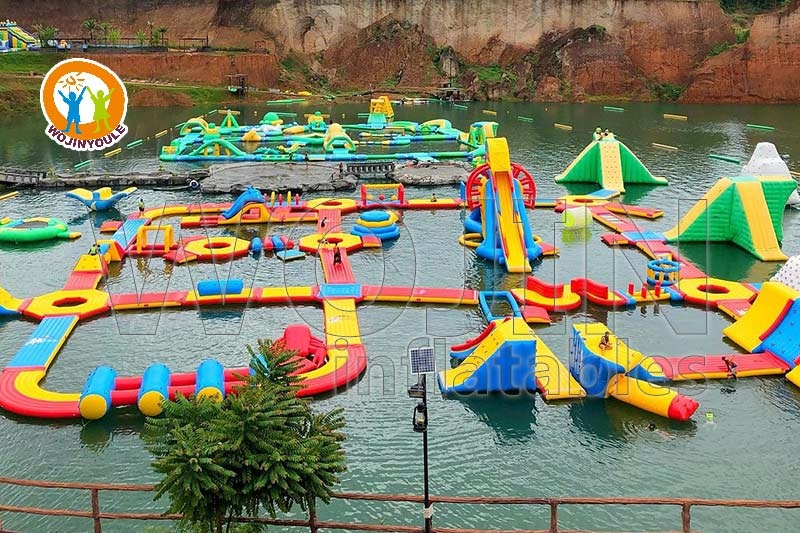 AP050 Commercial Floating Water Park Inflatable Aqua Park