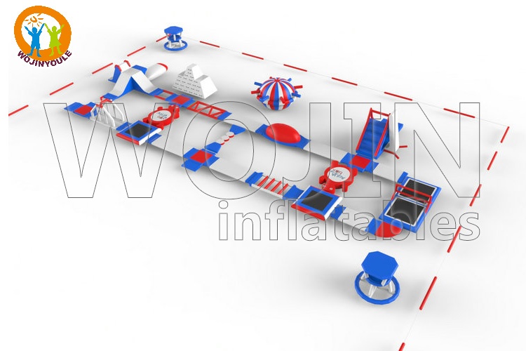 AP051 Outdoor  Aqua Park Floating Inflatable Water Park Sea