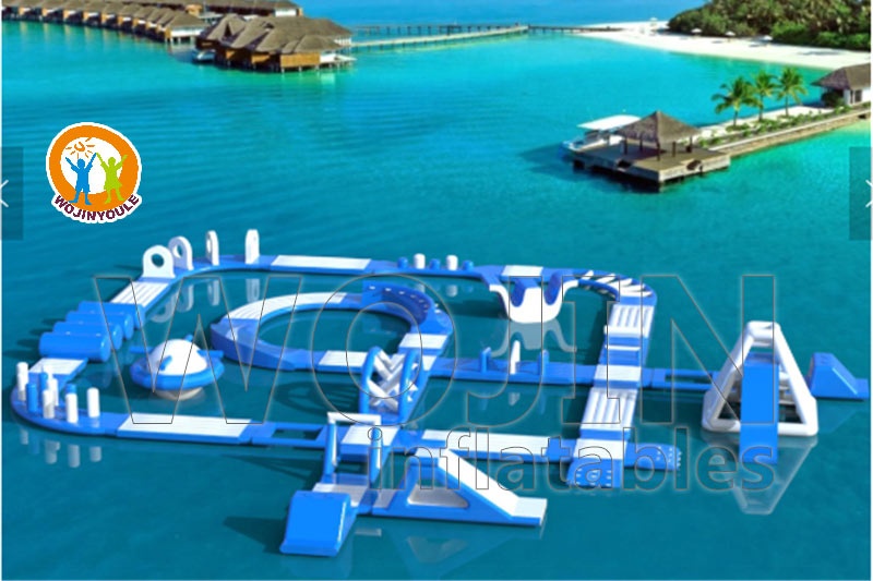 AP052 Commercial Lake Inflatable Water Park Floating Aqua Park