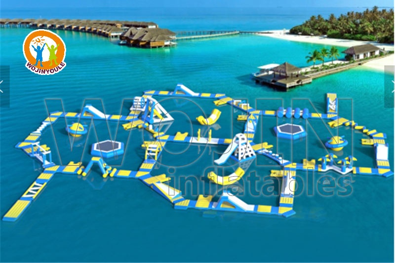 AP056 Commercial Lake Inflatable Water Park Floating Aqua Park