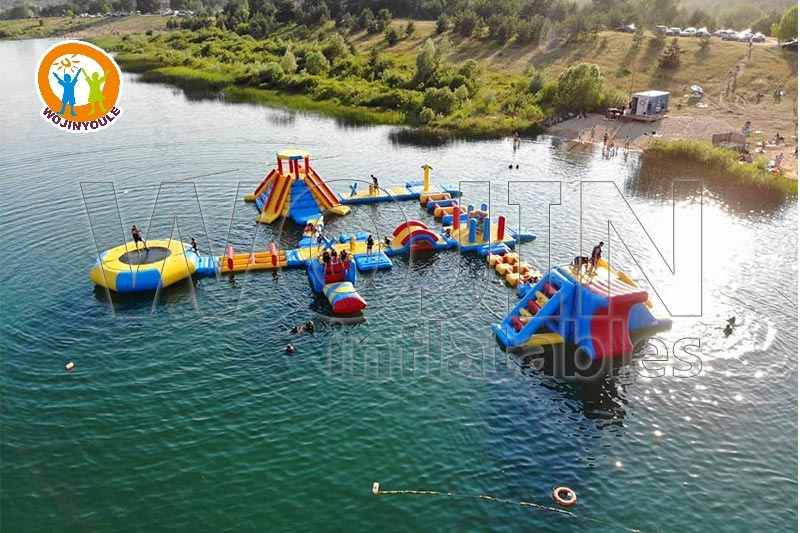 AP057 Commercial Floating Water Park Inflatable Aqua Park