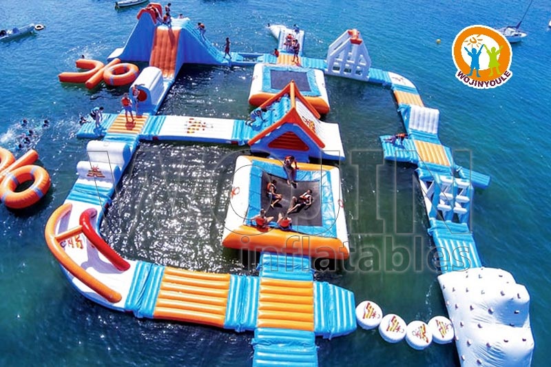 AP062 Outdoor Inflatable Aqua Park Floating Water Park
