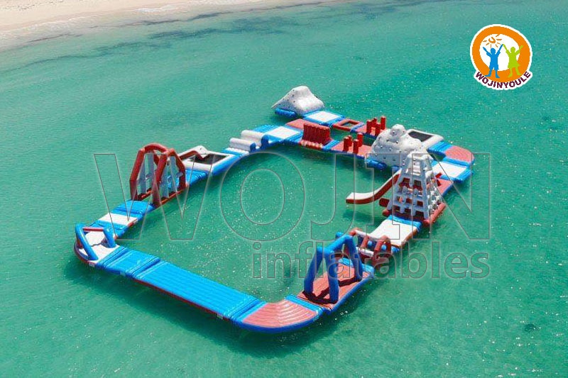 AP077 Outdoor Inflatable Aqua Park Floating Water Park