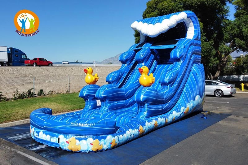 WS168 16ft Duck Paradise Inflatable Water Slide