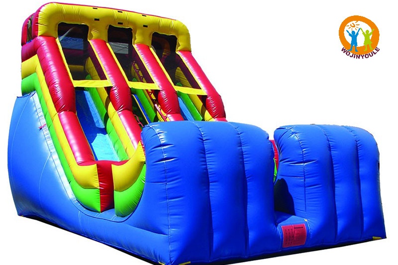 DS165 18ft Double Lane Inflatable Dry Slide
