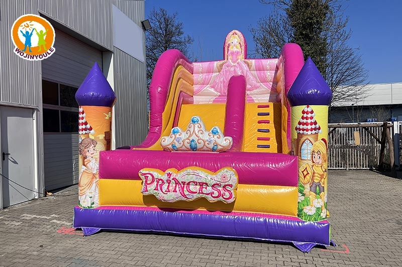 DS178 Princess Theme Inflatable Dry Slide