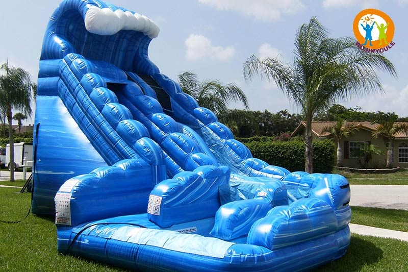 WW035 20FT Monster Wave Double Lane Inflatable Water Slide