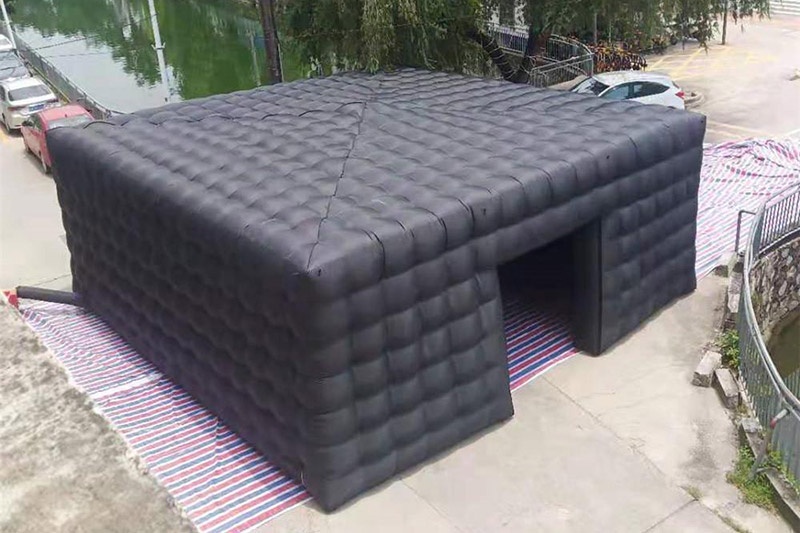 IT031 Black Cube Tent Inflatable Tent Party House