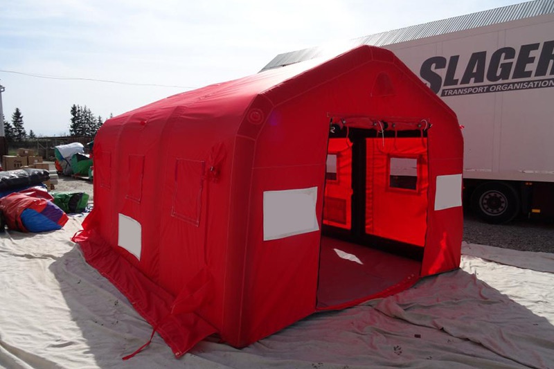 IT034 Red Color Outdoor Inflatable Tent Factory Wholesales