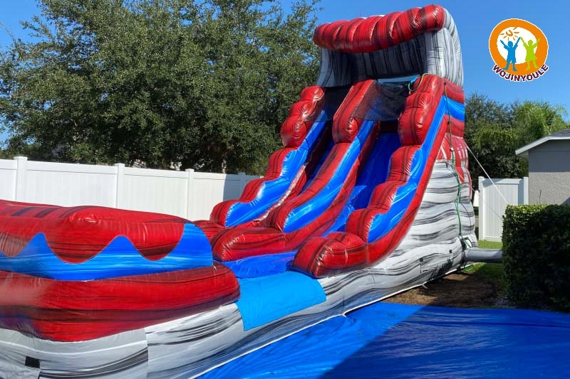 WW119 16ft Blast Inflatable Water Slide with Pool