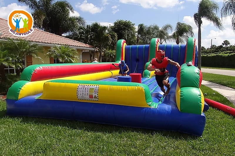 SG173 Inflatable Bungee Run Joust Combo Challenge Game