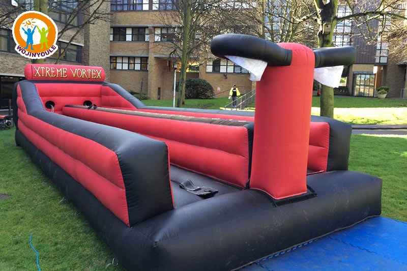 SG183 33ft Dual Lane Inflatable Bungee Run Race Games