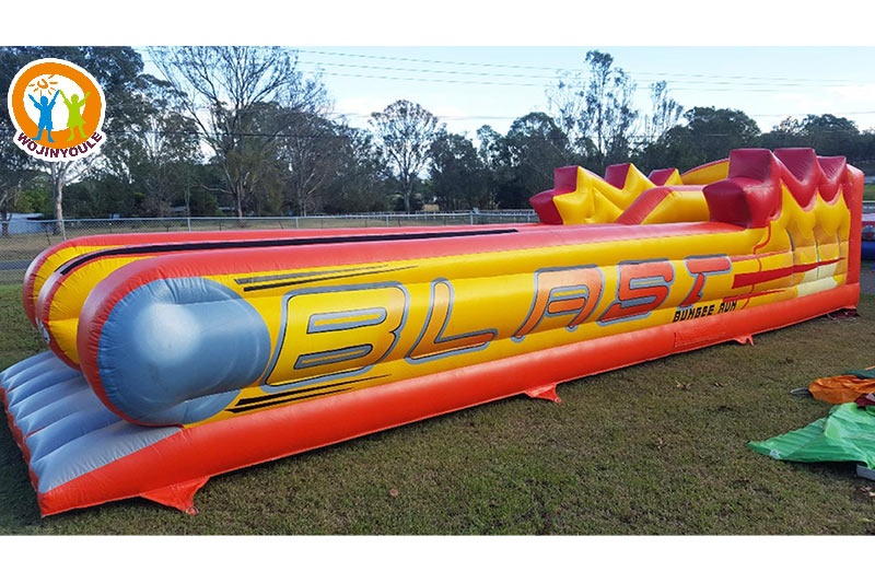 SG189 Large Horizontal Inflatable Bungee Run Race Games