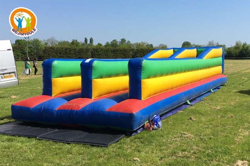 SG191 30ft Dual Lane Inflatable Bungee Run Race Games