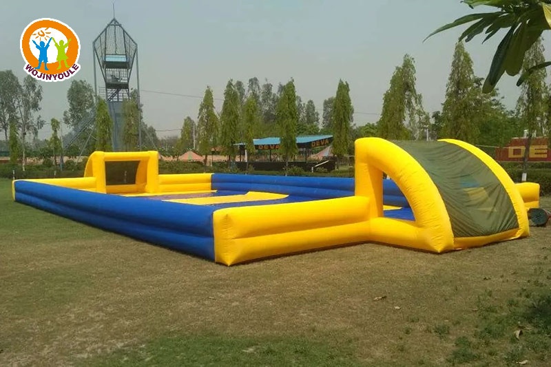 SG231 Inflatable Soapy Human Foosball Soccer Field