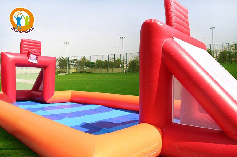 SG249 Slippery Inflatable Human Football Table Soccer Field