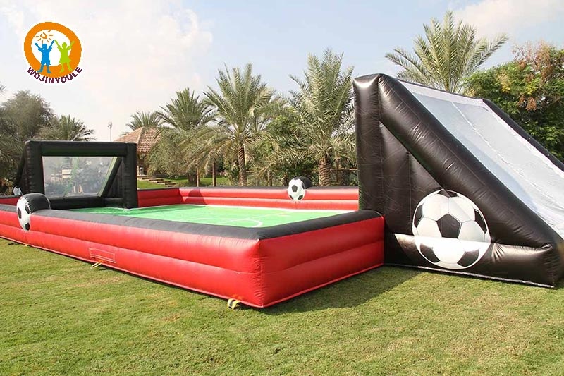 SG250 Slippery Inflatable Human Football Table Soccer Field