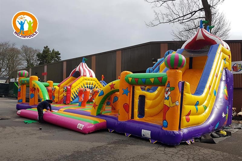 WJ215 Circus Activity Inflatable Park Fun City Playground