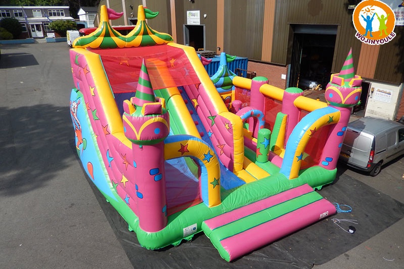 WJ213 Circus Activity Inflatable Park Fun City Playground