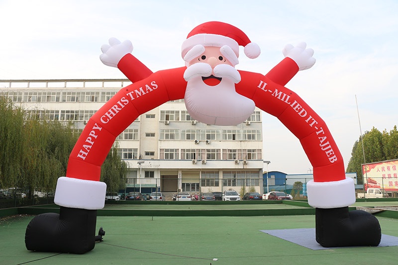 AD013 Santa Claus Inflatable Arch Advertising Event