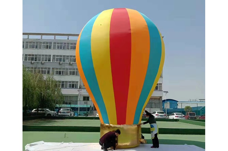 AD017 Rainbow Inflatable Balloon Ball Advertising Event