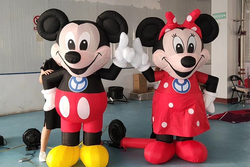 AD028 Advertising Inflatable Mickey Minnie For Party Event