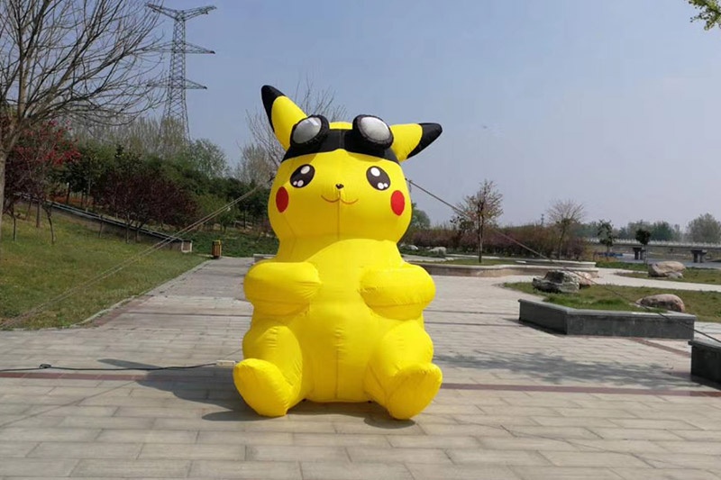 AD036 Advertising Inflatable Pikachu Cartoon For Party Event
