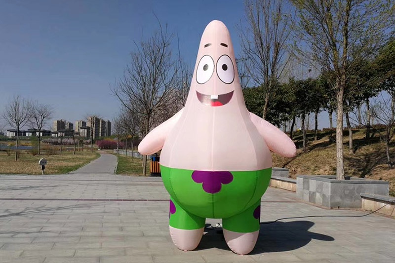 AD038 Advertising Inflatable Patrick Star Cartoon For Party Event