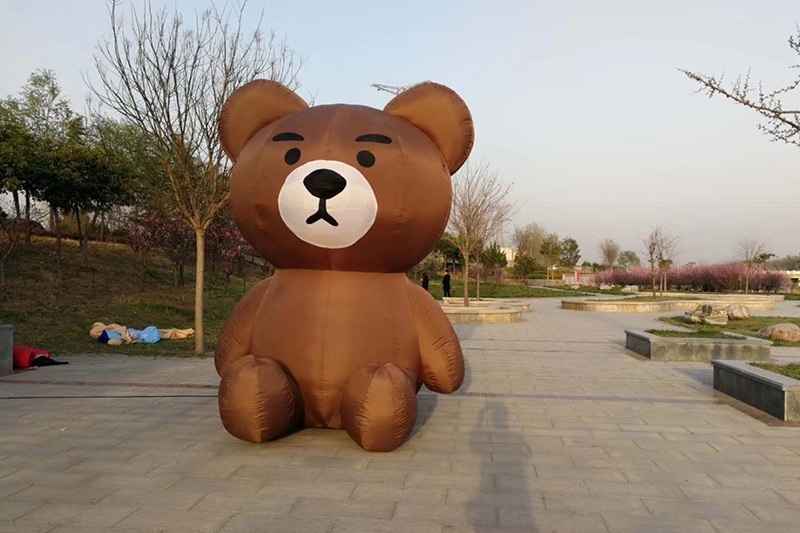 AD039 Advertising Inflatable Brown Bear Cartoon For Party Event