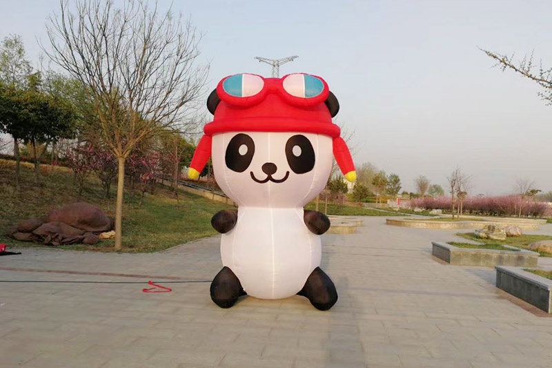 AD042 Advertising Inflatable Panda Cartoon For Party Event
