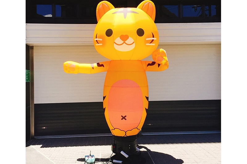 AD096 Outdoor Inflatable Cat Cartoon For Party Event Decoration Toy