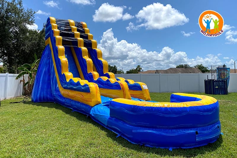 WW004 22ft Sun Burst Inflatable Water Slide