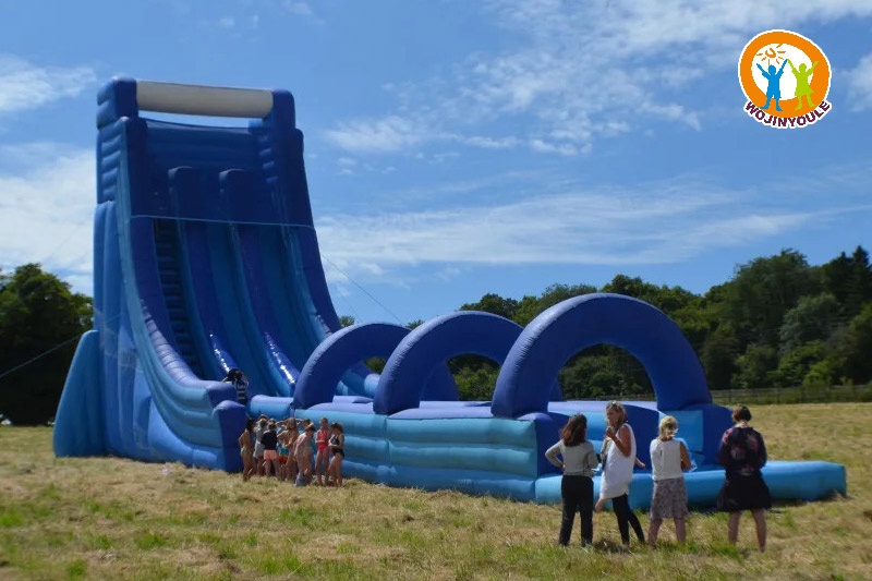 WW068 120ft Long 50ft Tall Giant Inflatable Water Slide