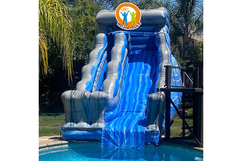 WW113 18ft Tall Poolside Inflatable Water Slide