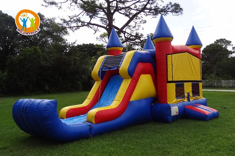 WJ232 4in1 Moonwalk Inflatable Combo Bouncy Castle Slide