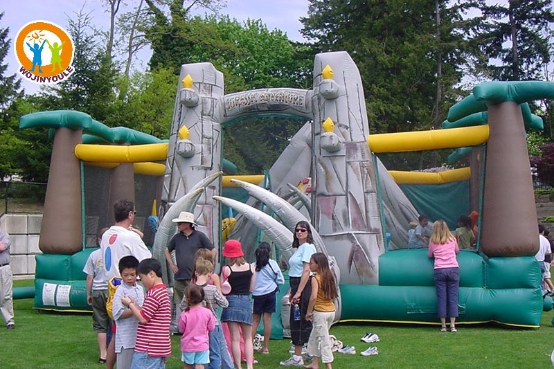 WB444 Jungle Activity Inflatable Park Fun City Bouncy Castle