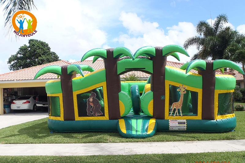 WJ228 Zoo Island Toddler Inflatable Kids Playground
