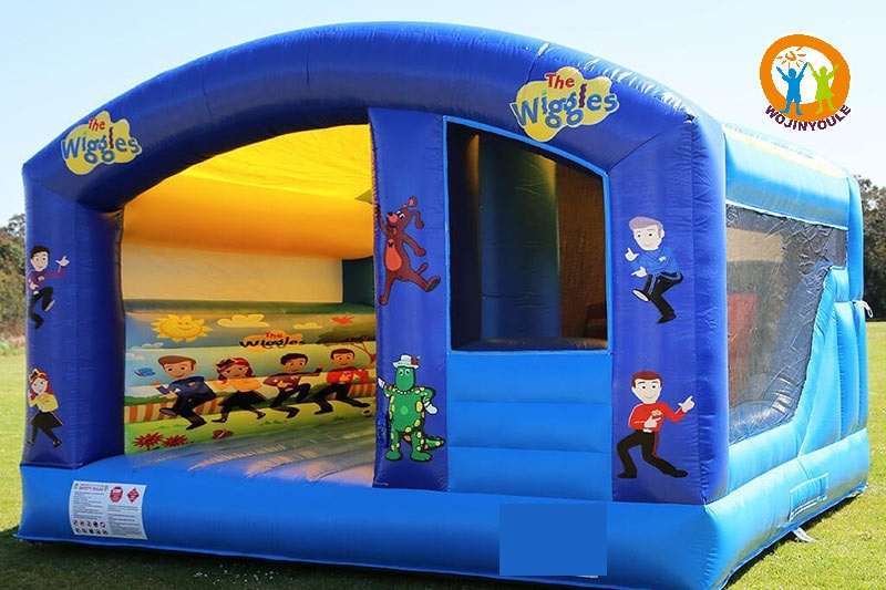 WJ220 Wiggles Bounce House Inflatable Jumping Castle