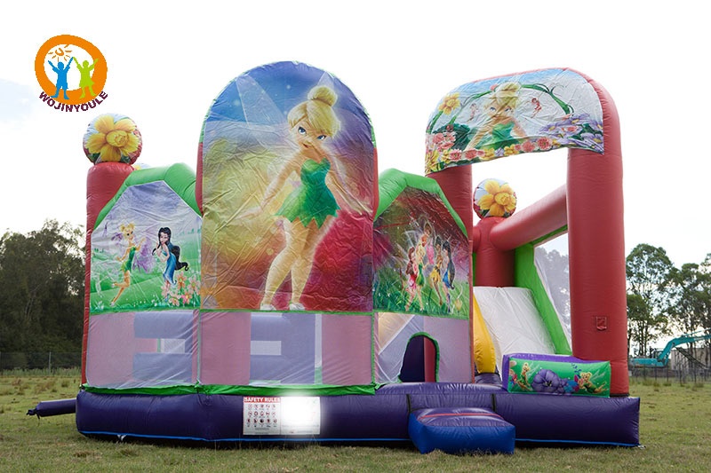 WJ246 Tinkerbell 5in1 Combo Inflatable Jumping Castle