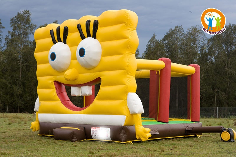 WJ245 Spongebob Inflatable Bounce House Jumping Castle