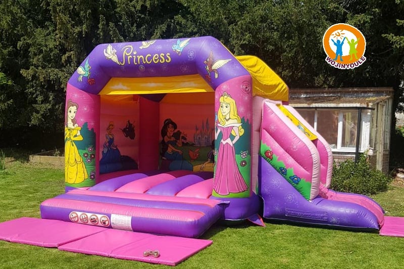 WJ250 Princess Inflatable Bounce House w/ Slide