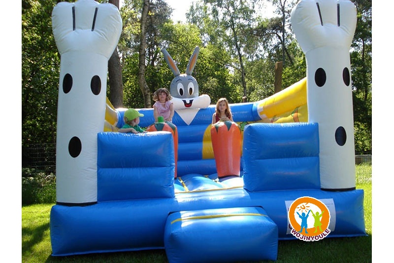 WJ248 Rabbit Cartoon Inflatable Bounce House