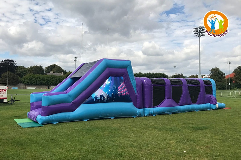 OC220 50ft Disco Inflatable Obstacle Course