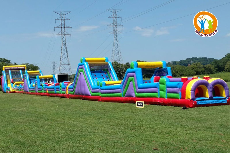 OC228 Vertical Rush 228ft Olympian Inflatable Obstacle Course